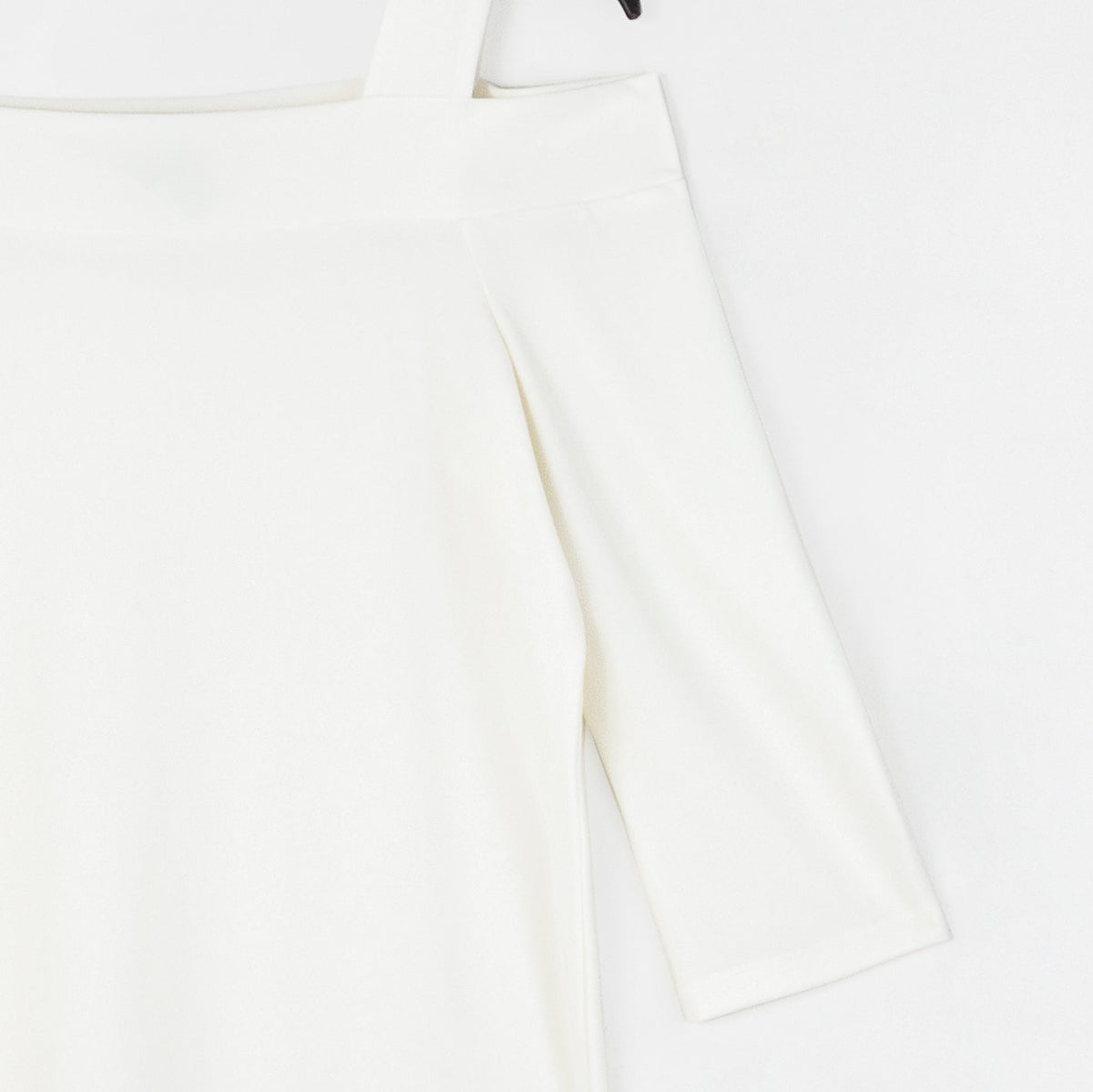 Clara Sunwoo Sale - Signature Cold Shoulder Top - Ivory - Final Sale