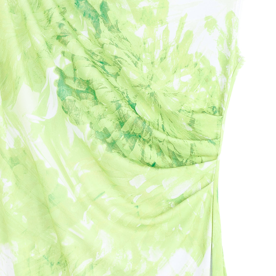 Clara Sunwoo Premium - Signature Side Slit Midi Dress - Floral Citrus - Final Sale