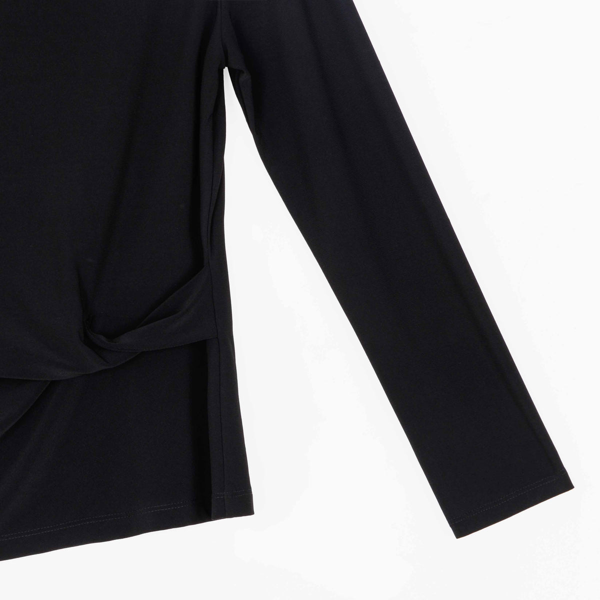 Clara Sunwoo Trending - Side Twist Top - Black