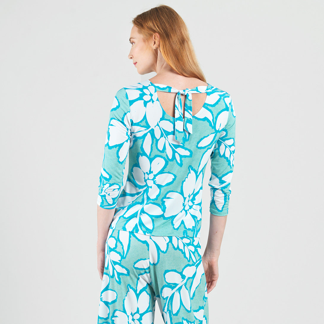 Clara Sunwoo Special Offer - Reversible Back Tie Top - Paradise Petal - Final Sale