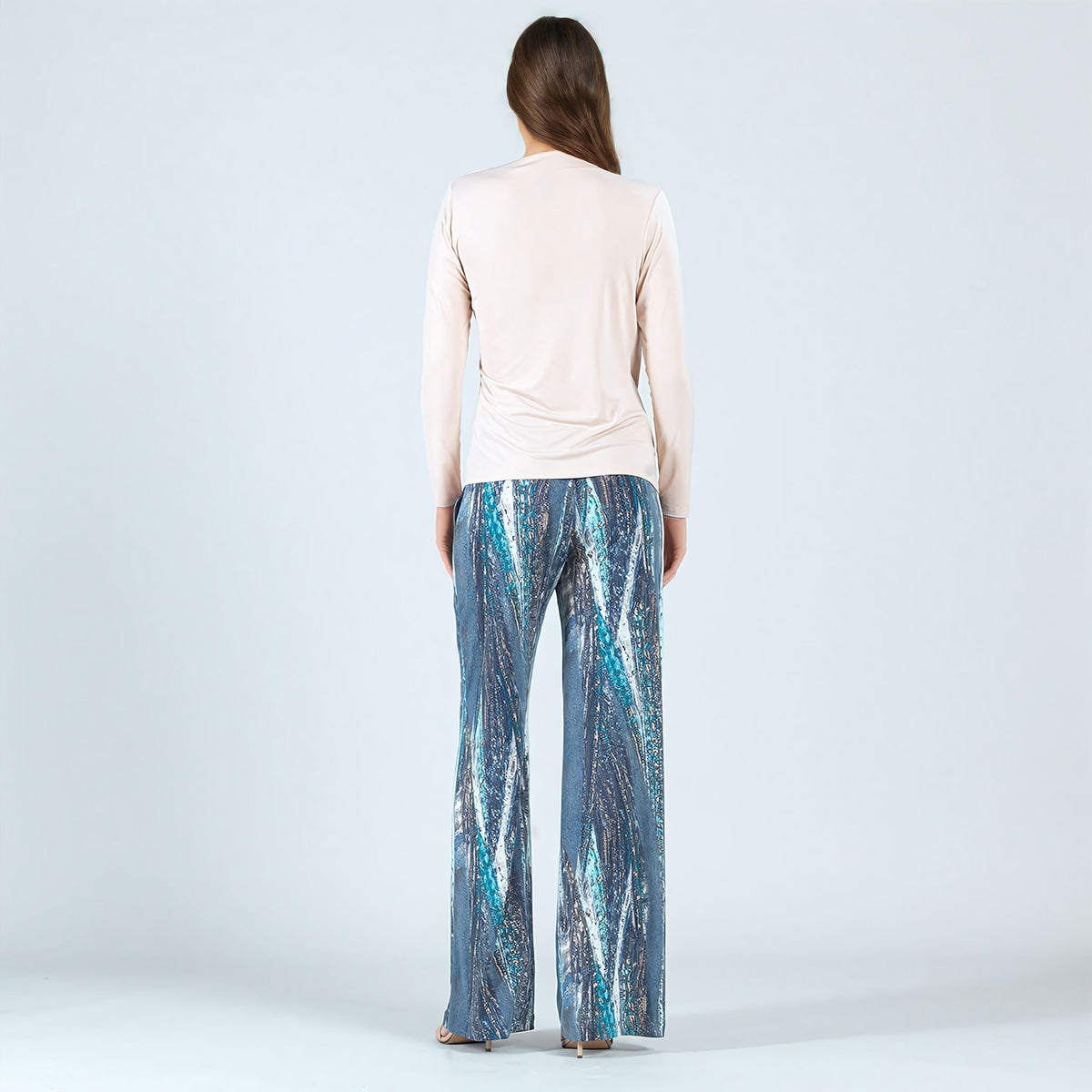 Clara Sunwoo Best Price - Peach Knit - Ruched Drape Top - Peach - Final Sale!