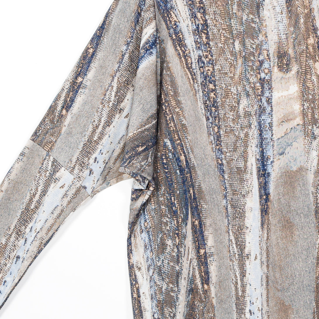 Clara Sunwoo Hot Sale - Dolman Sleeve Top - Python Taupe - Final Sale!