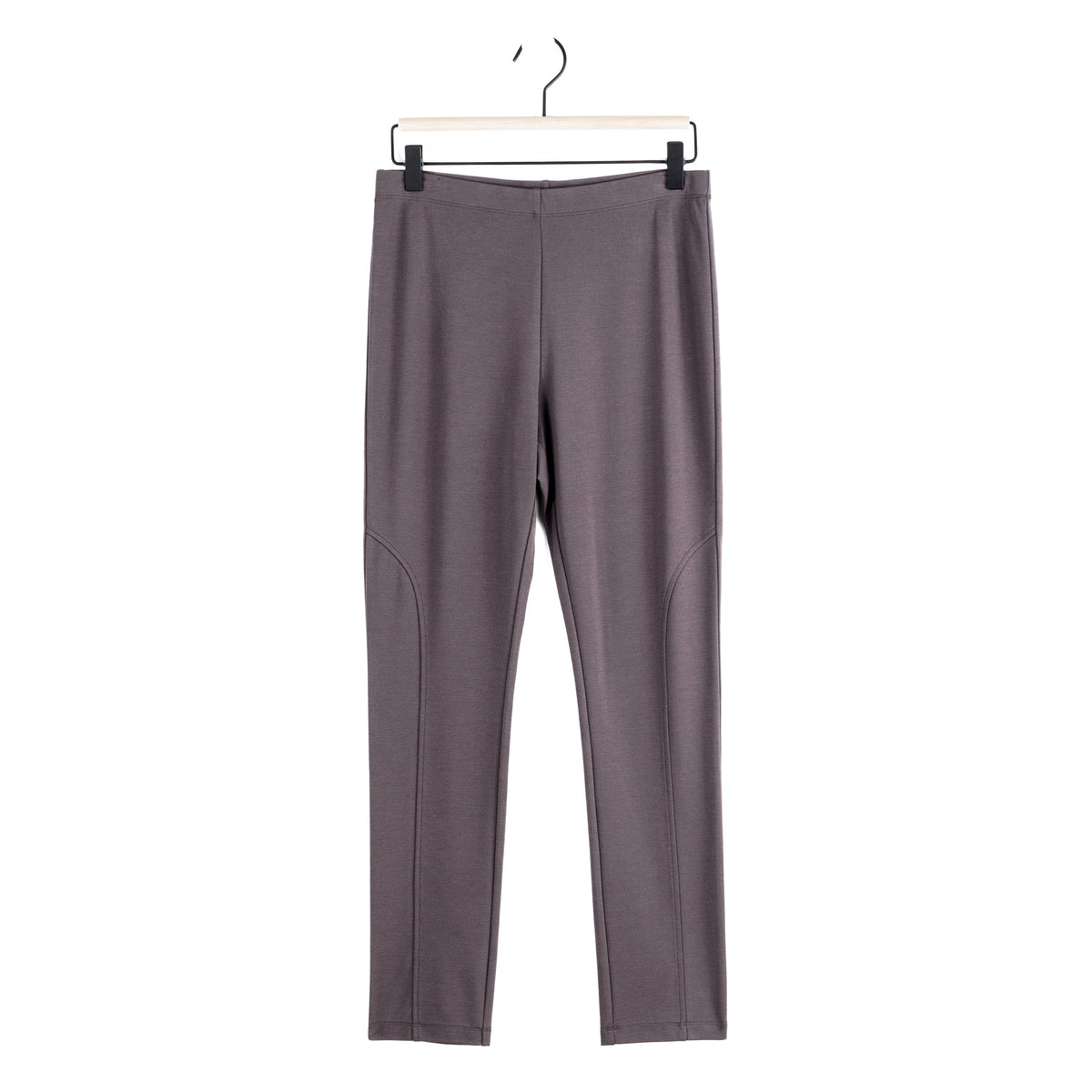 Clara Sunwoo Best Price - Rayon-Ponte Knit - Slim Rider Pant - Mocha - Final Sale!