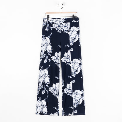 Clara Sunwoo Deals - Relaxed Kick Front Slit Ankle Pant - Peony Blossom