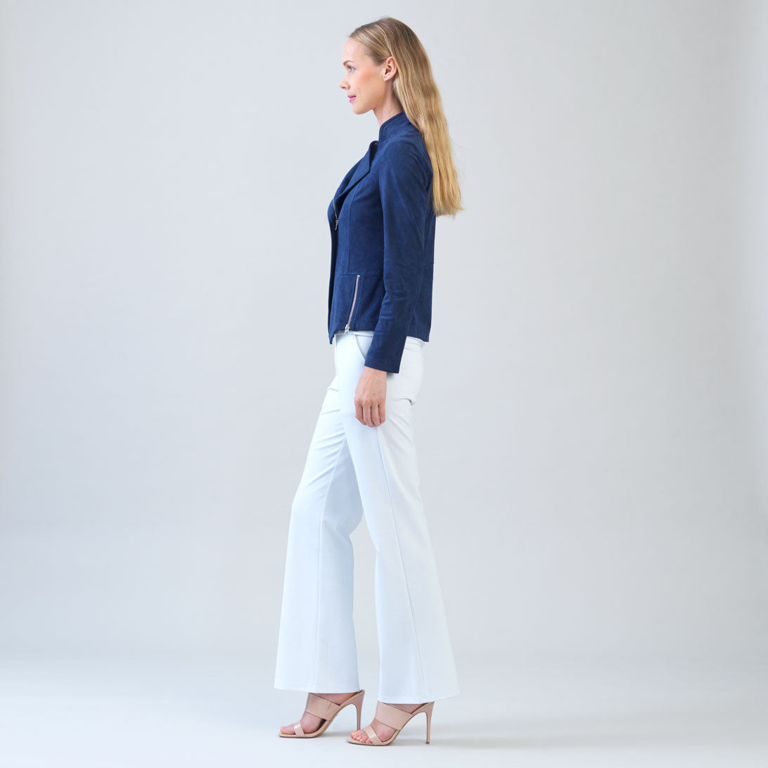 Clara Sunwoo Special Offer - Soft Suede - Signature Jacket - Navy