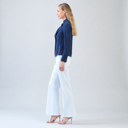 Clara Sunwoo Special Offer - Soft Suede - Signature Jacket - Navy