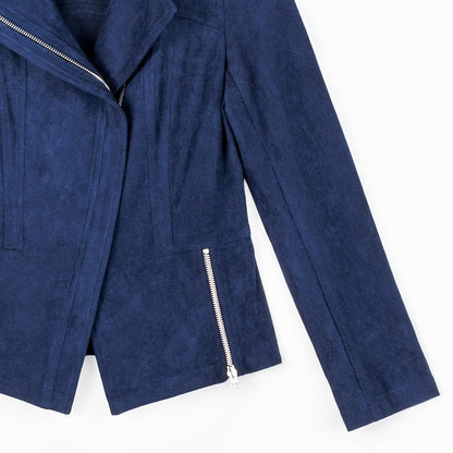 Clara Sunwoo Special Offer - Soft Suede - Signature Jacket - Navy