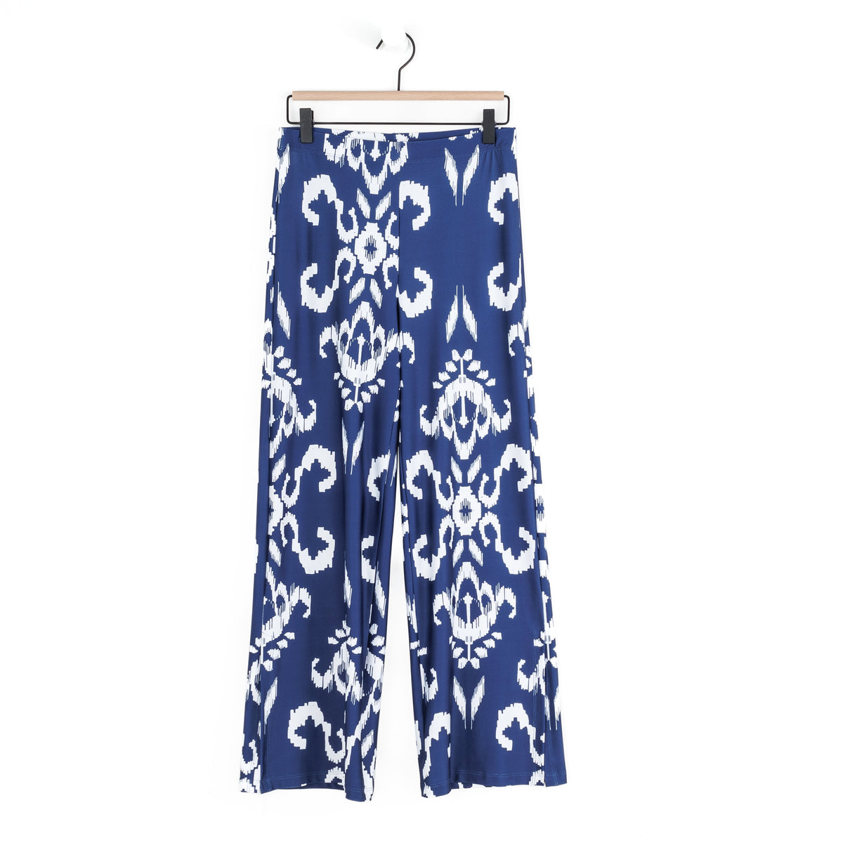Clara Sunwoo Trusted - Butter Knit - Side Slit Ankle Pocket Pant - Tile Motif - Final Sale