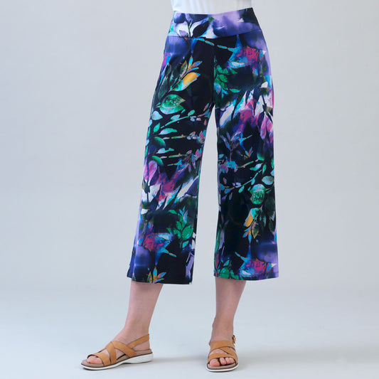 Clara Sunwoo Exclusive - Signature Modern Gaucho Pant - Floral Dream - Limited Sizes