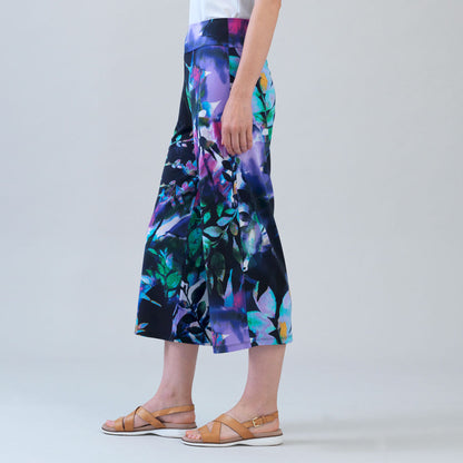 Clara Sunwoo Exclusive - Signature Modern Gaucho Pant - Floral Dream - Limited Sizes