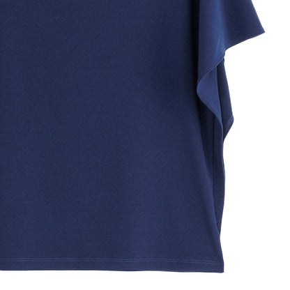 Clara Sunwoo Hot Sale - Caftan Flutter Sleeve Top - Navy