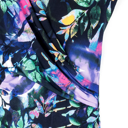 Clara Sunwoo Special Offer - Cap Sleeve Surplice Crossover Top - Floral Dream