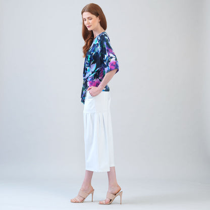Clara Sunwoo Essential - Signature Side Tie Top - Floral Dream