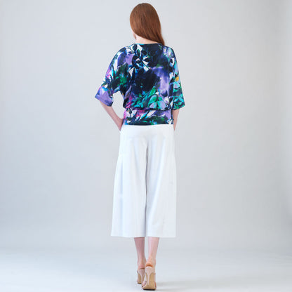 Clara Sunwoo Essential - Signature Side Tie Top - Floral Dream