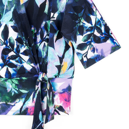 Clara Sunwoo Essential - Signature Side Tie Top - Floral Dream