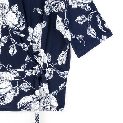 Clara Sunwoo Trending - Signature Side Tie Top - Peony Blossom