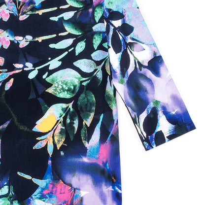 Clara Sunwoo Value - Scoop Neck Half Sleeve Top - Floral Dream - Limited Sizes