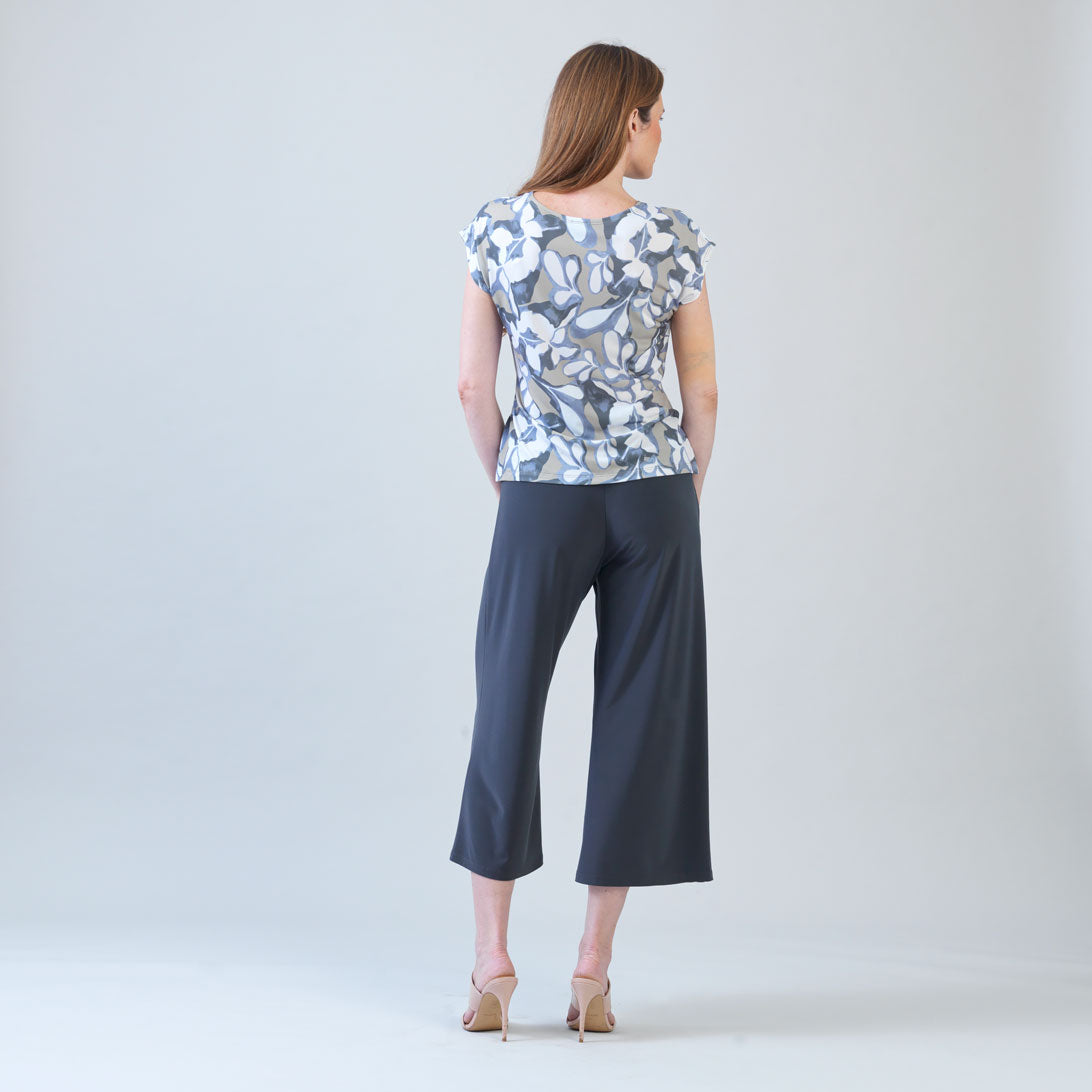 Clara Sunwoo Latest - Slant Sleeve Side Tie Top - Orchid Veil - Final Sale