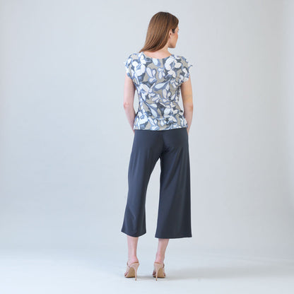 Clara Sunwoo Latest - Slant Sleeve Side Tie Top - Orchid Veil - Final Sale