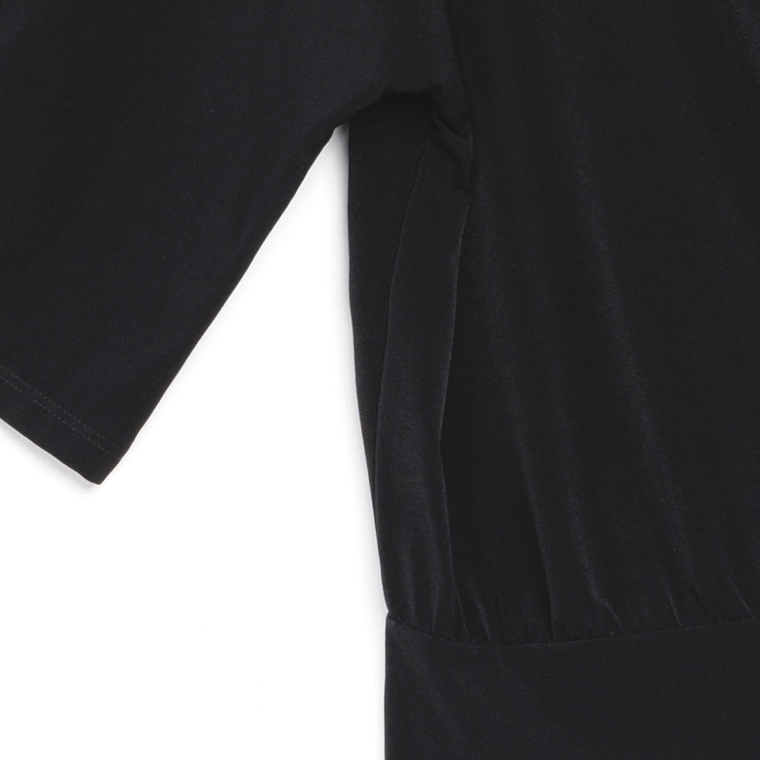 Clara Sunwoo New - Signature Side Tie Top - Black