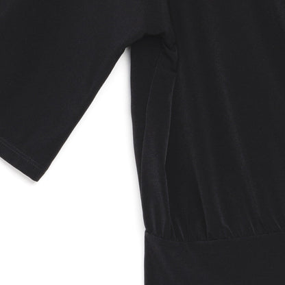 Clara Sunwoo New - Signature Side Tie Top - Black