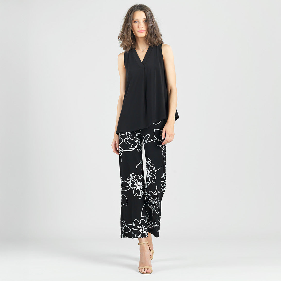 Clara Sunwoo New - Asymmetrical Tunic Tank - Black - Final Sale