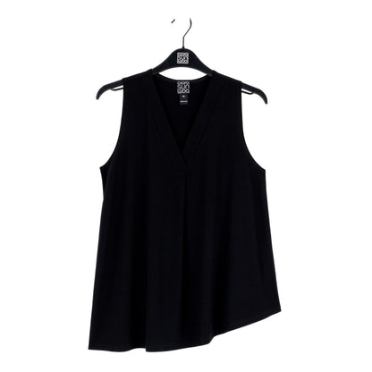 Clara Sunwoo New - Asymmetrical Tunic Tank - Black - Final Sale