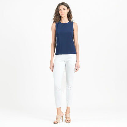 Clara Sunwoo Latest - Modern Jewel Neck Tank - 5 Colors