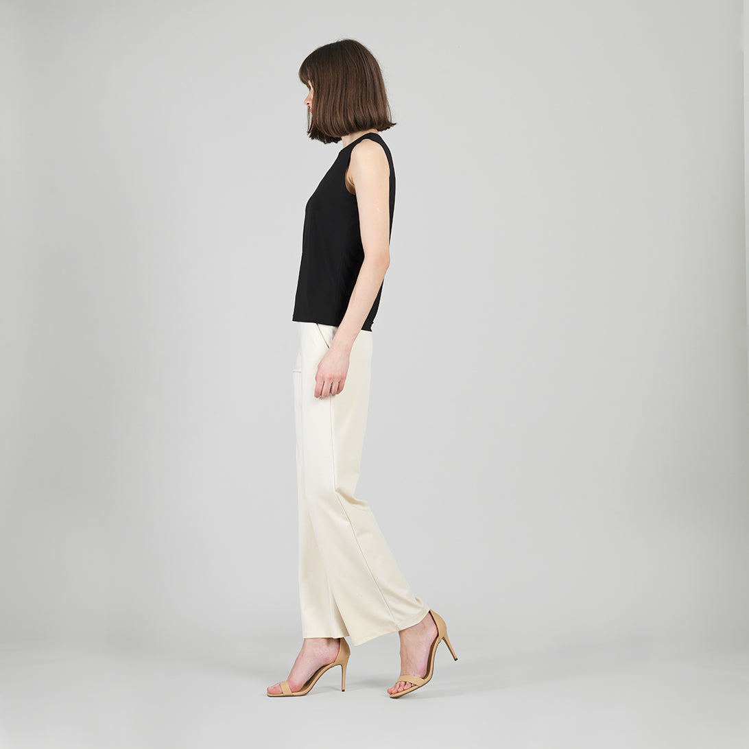 Clara Sunwoo Latest - Modern Jewel Neck Tank - 5 Colors