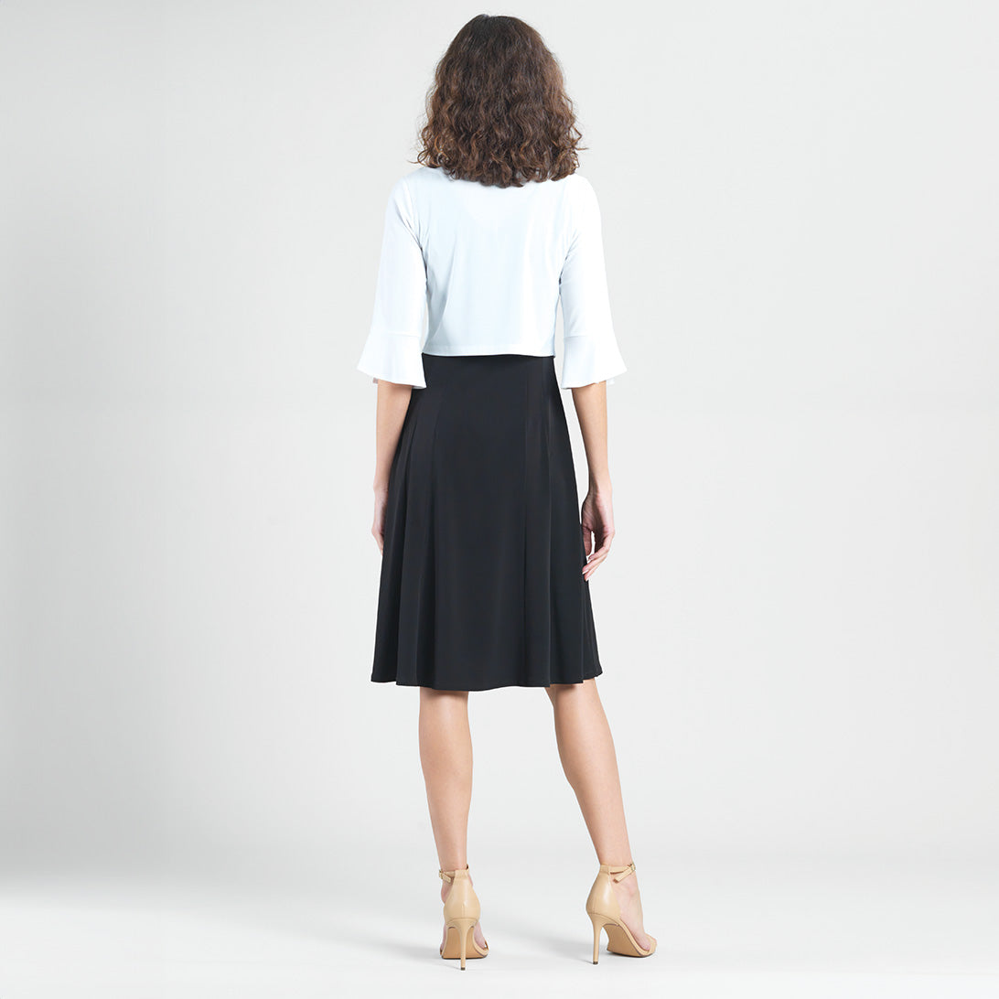 Clara Sunwoo Best Seller - Tulip Cuff Shrug - White - Limited Sizes