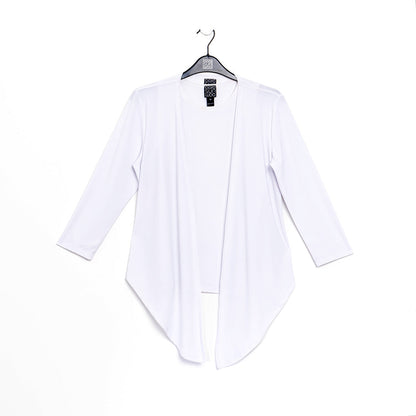 Clara Sunwoo Value - Modern Tie Front Cardigan - White