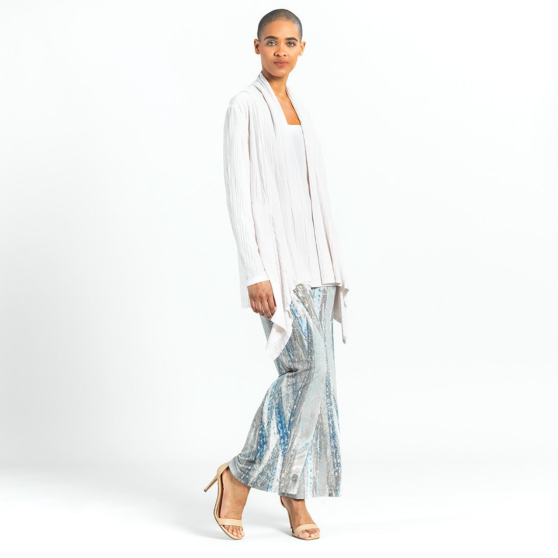 Clara Sunwoo Everyday - Soft Pleat Knit - Cardigan & Tank Twinset - Ivory - Final Sale!