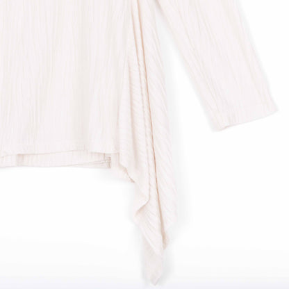 Clara Sunwoo Everyday - Soft Pleat Knit - Cardigan & Tank Twinset - Ivory - Final Sale!