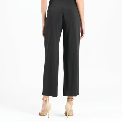 Clara Sunwoo Recommended - Front Slit Ankle Petal Pant - Black