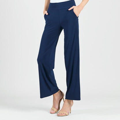 Clara Sunwoo Deals - Signature Wide Leg Pocket Pant - Navy
