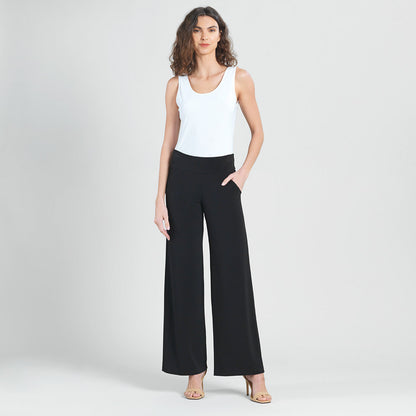 Clara Sunwoo Classic - Signature Wide Leg Pocket Pant - Black
