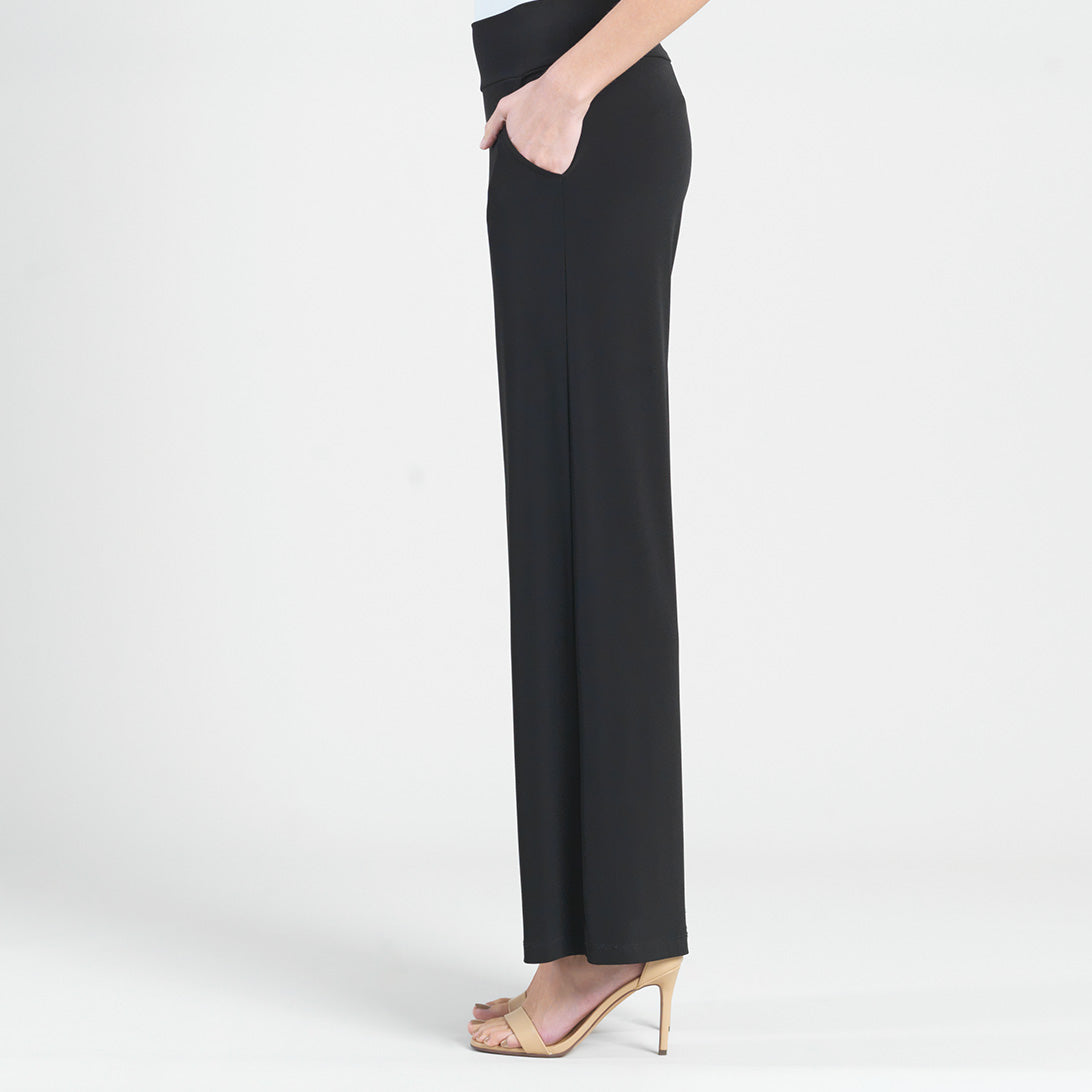 Clara Sunwoo Classic - Signature Wide Leg Pocket Pant - Black