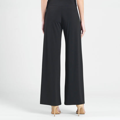 Clara Sunwoo Classic - Signature Wide Leg Pocket Pant - Black