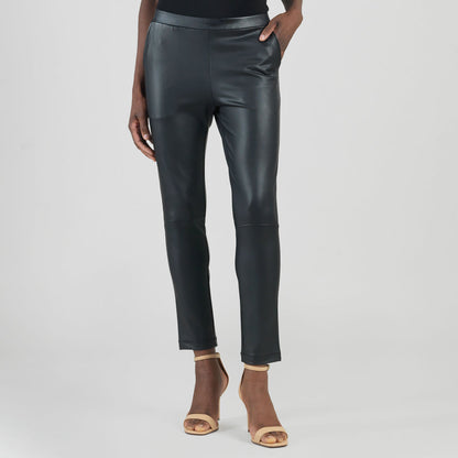 Clara Sunwoo Hot Sale - Liquid Leather™ Sheen Skinny Pocket Pant - Black - Limited Sizes