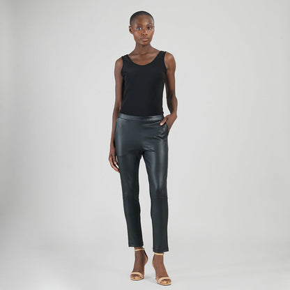 Clara Sunwoo Hot Sale - Liquid Leather™ Sheen Skinny Pocket Pant - Black - Limited Sizes