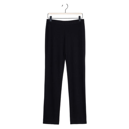 Clara Sunwoo Hot Sale - Rayon-Ponte Knit - Straight Leg Pocket Pant - Black - Final Sale
