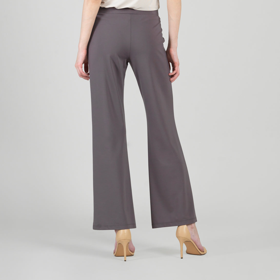 Clara Sunwoo Top Pick - Rayon-Ponte Knit - Loose Leg Pocket Pant - Mocha - Limited Sizes