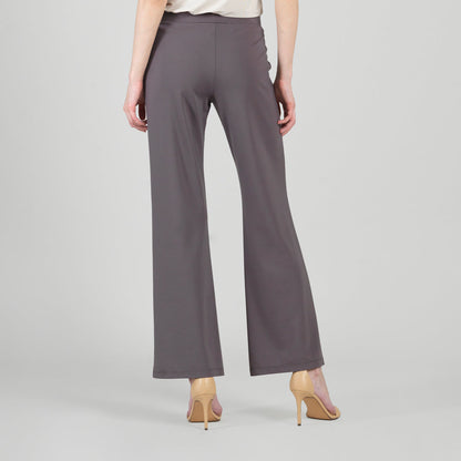 Clara Sunwoo Top Pick - Rayon-Ponte Knit - Loose Leg Pocket Pant - Mocha - Limited Sizes