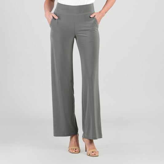 Clara Sunwoo Classic - Signature Wide Leg Pocket Pant - Olive