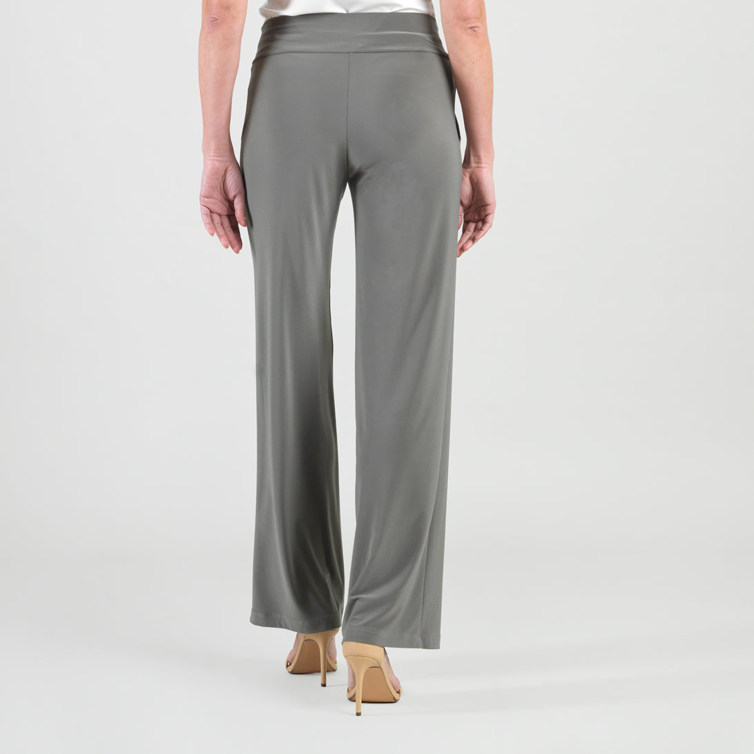 Clara Sunwoo Classic - Signature Wide Leg Pocket Pant - Olive
