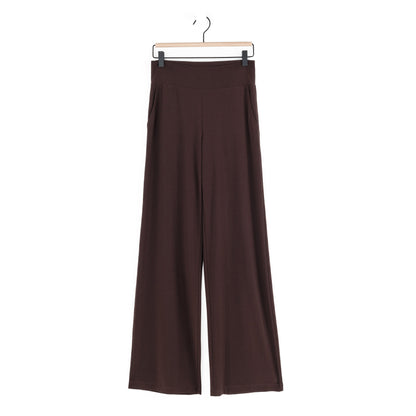 Clara Sunwoo Best Seller - Signature Wide Leg Pocket Pant - Brown