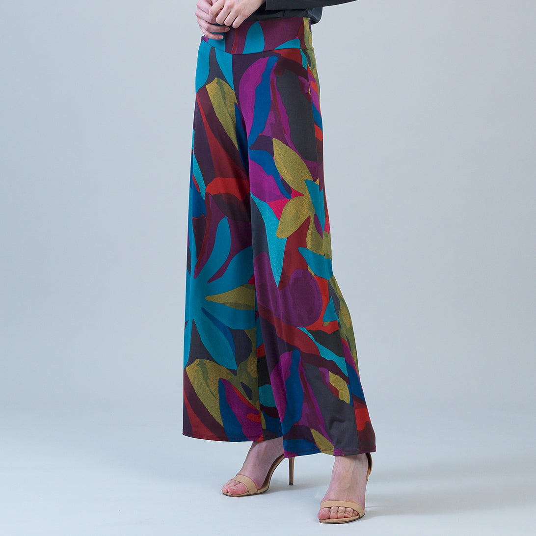 Clara Sunwoo Classic - Signature Palazzo Pant - Petal Burst