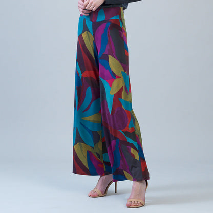 Clara Sunwoo Classic - Signature Palazzo Pant - Petal Burst
