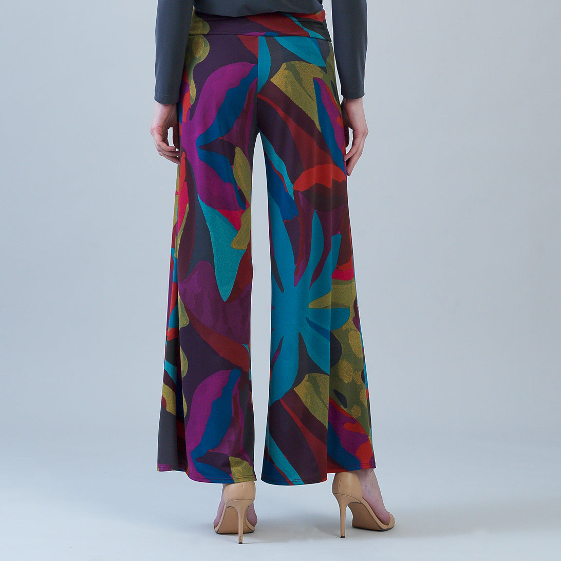 Clara Sunwoo Classic - Signature Palazzo Pant - Petal Burst