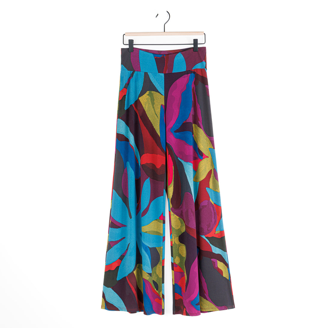 Clara Sunwoo Classic - Signature Palazzo Pant - Petal Burst